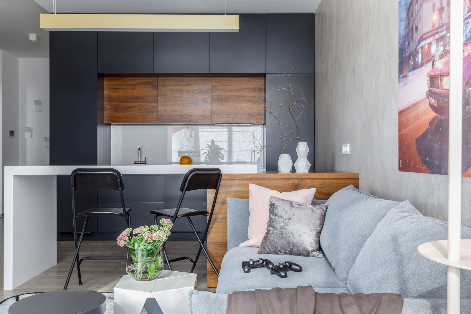 Houzz тур: Квартира в Ростове-на-Дону с подиумом в детской