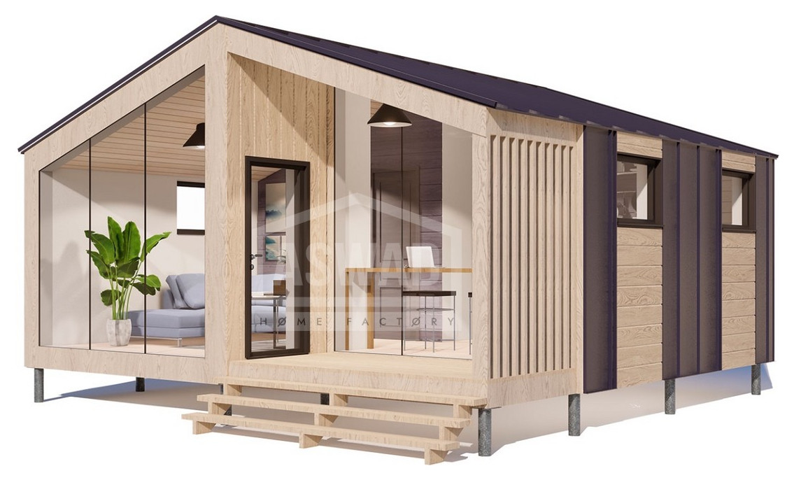 Обложка проекта: Модульный дом "Model Two"