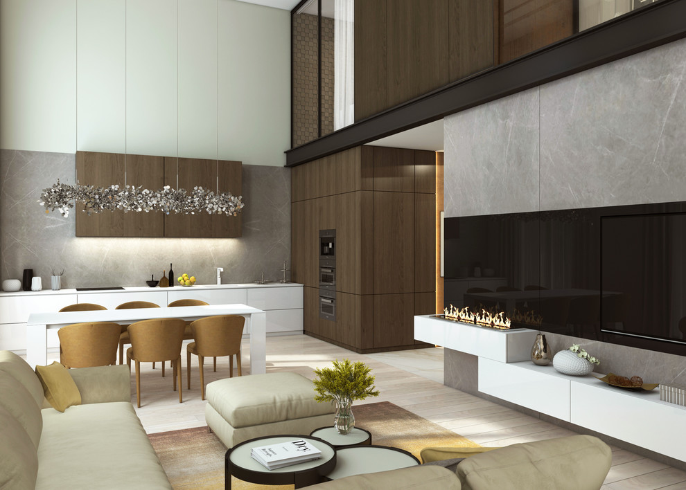 Двухуровневая квартира на Проспекте Мира