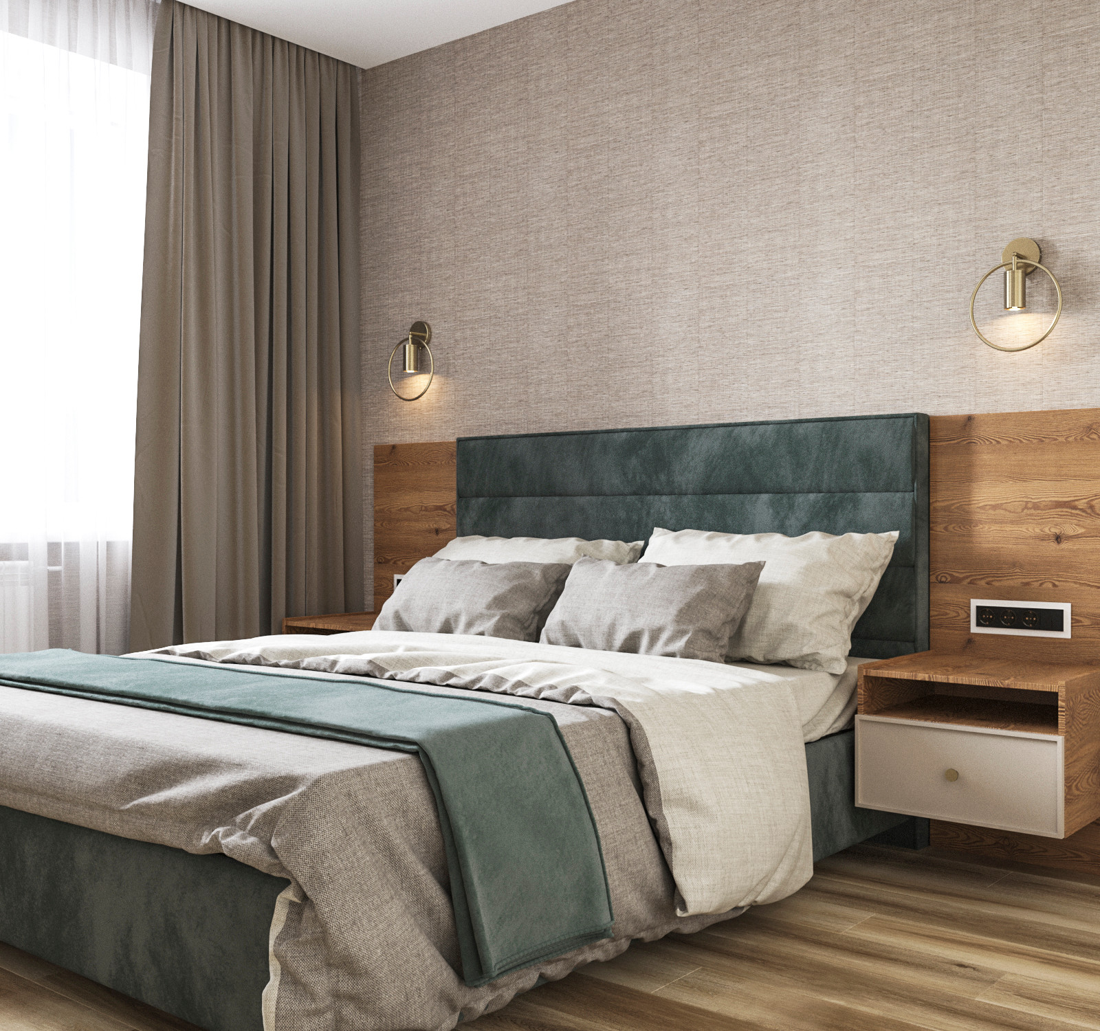 Проект 3-х комнатной квартиры для молодой семьи