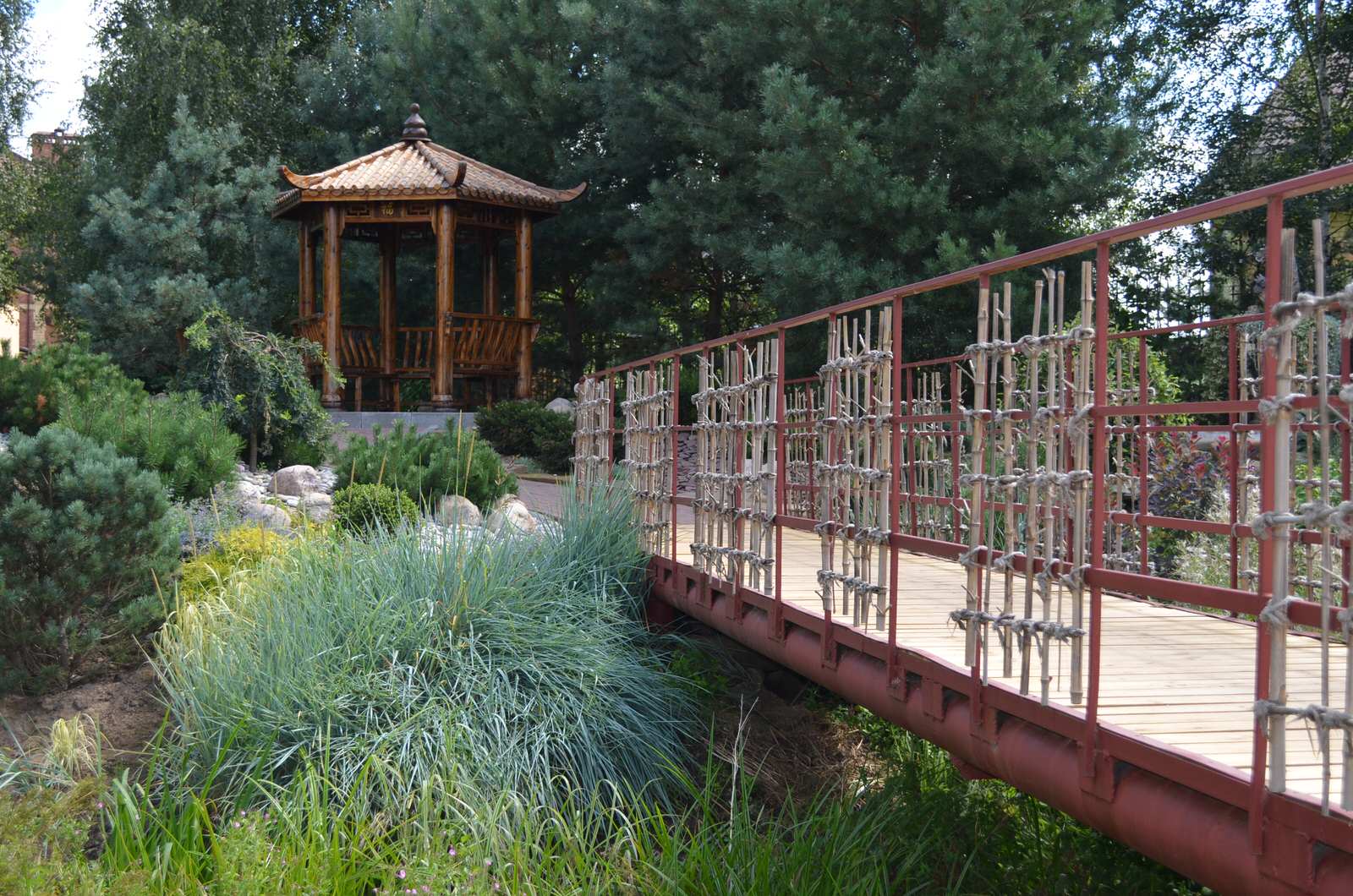 Китайский сад в Потапово.