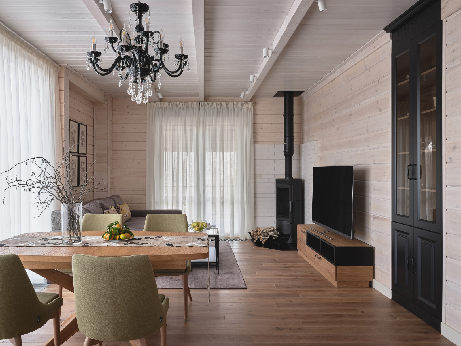 Обложка проекта: Загородный деревянный дом. Дизайн - GoodWood