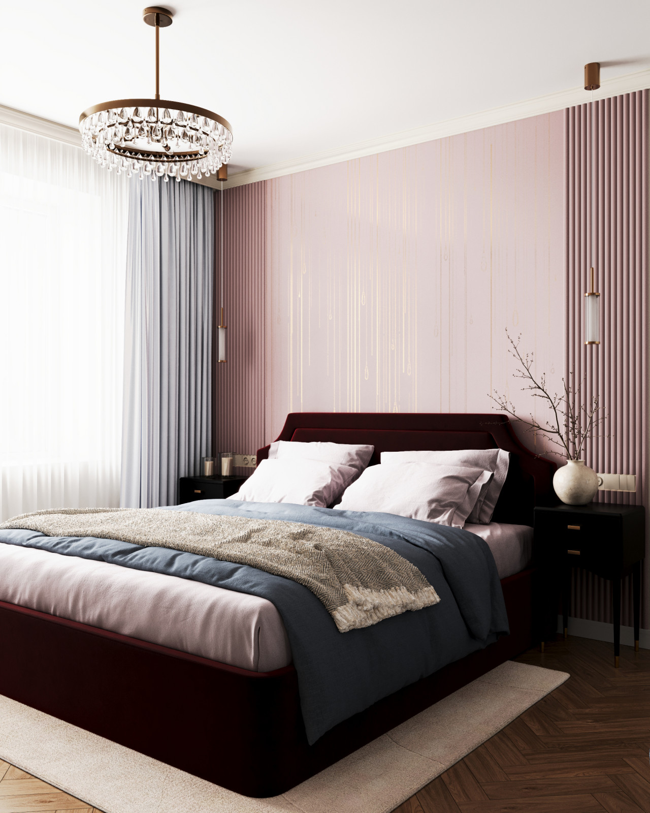 Элегантная квартира с нотками классики