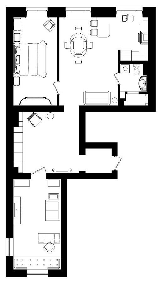Обложка проекта: Квартира для родителей
