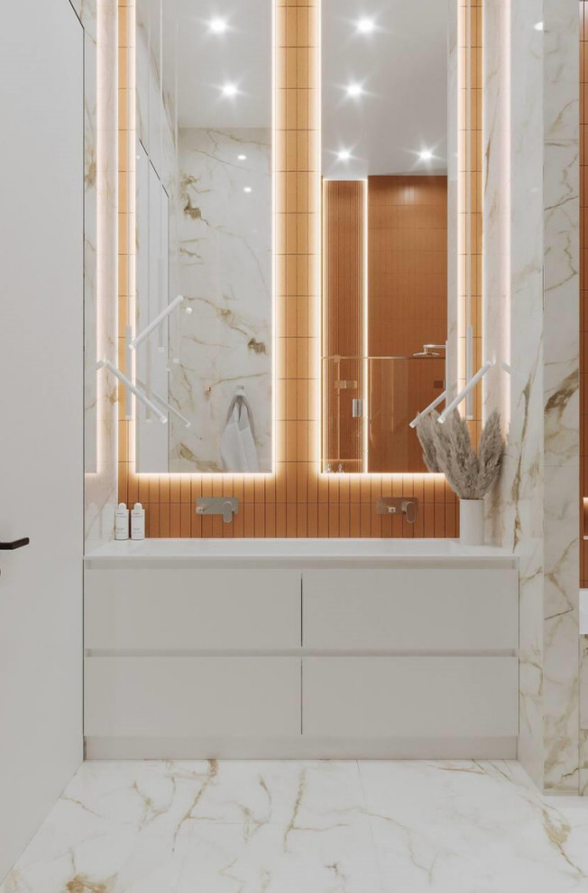 Интерьер квартиры для семьи из 5 человек, 150 м2