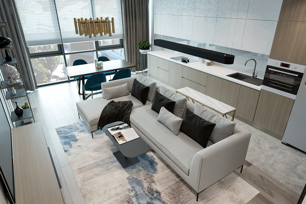 Концептуальный экологический контемпорари постмодернистический лофт