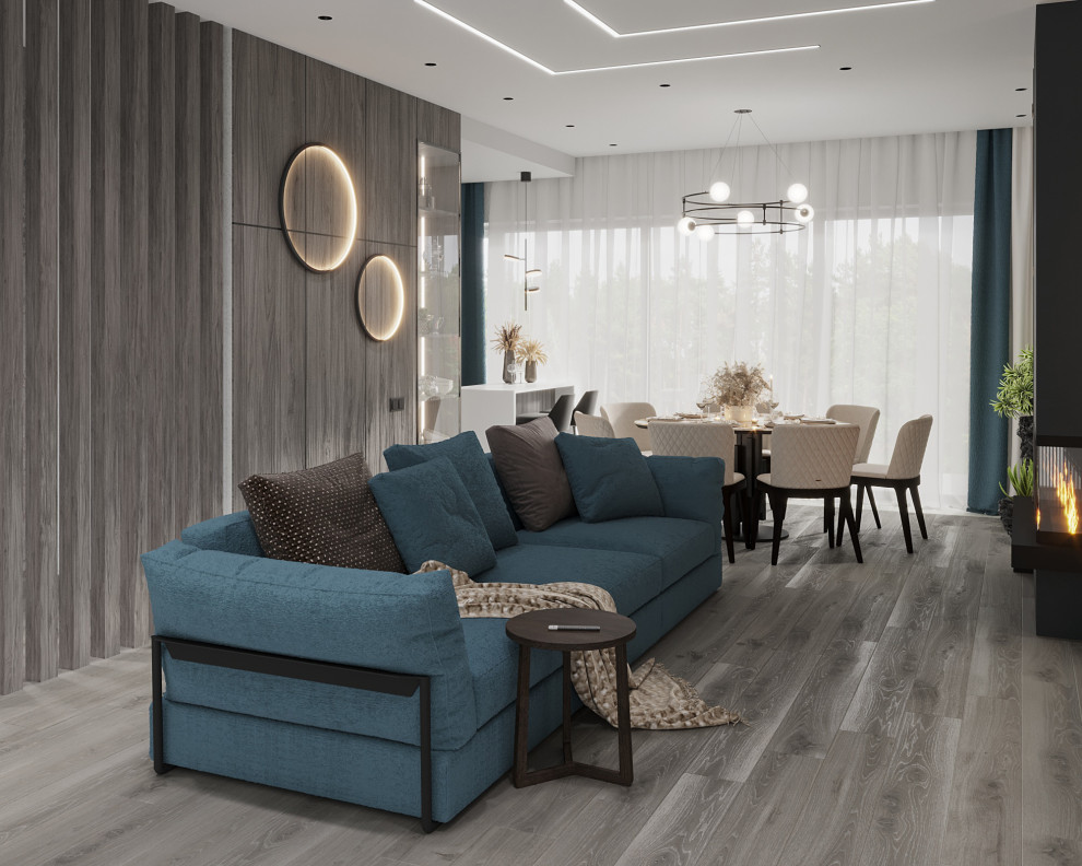 Кухня Гостиная ЖК Европейский