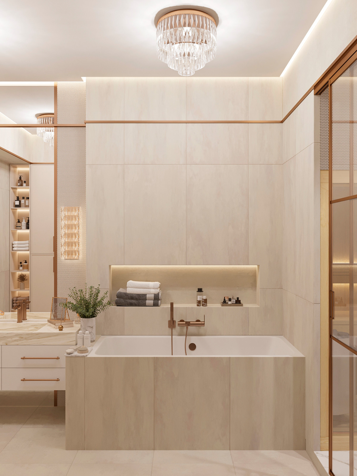 Апартаменты в Neva Towers площадью 134 м2