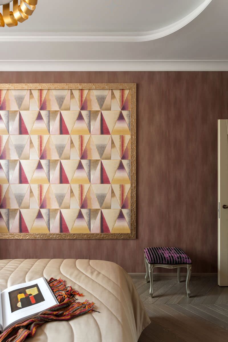 Квартира с ромбами