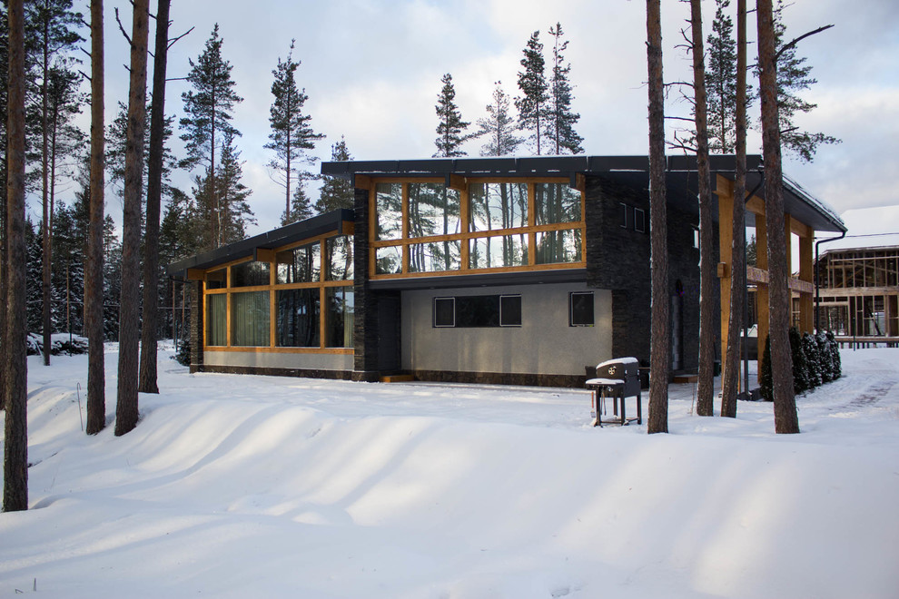 Фахверк + Газобетон