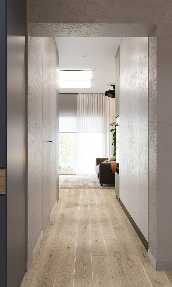 Квартира за городом в природных цветах