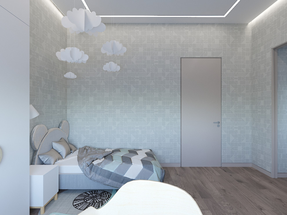 Коттедж Рощино, второй этаж