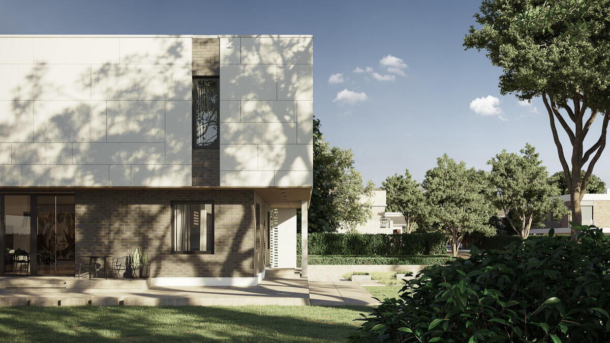 Проект с плоской кровлей 246 м2