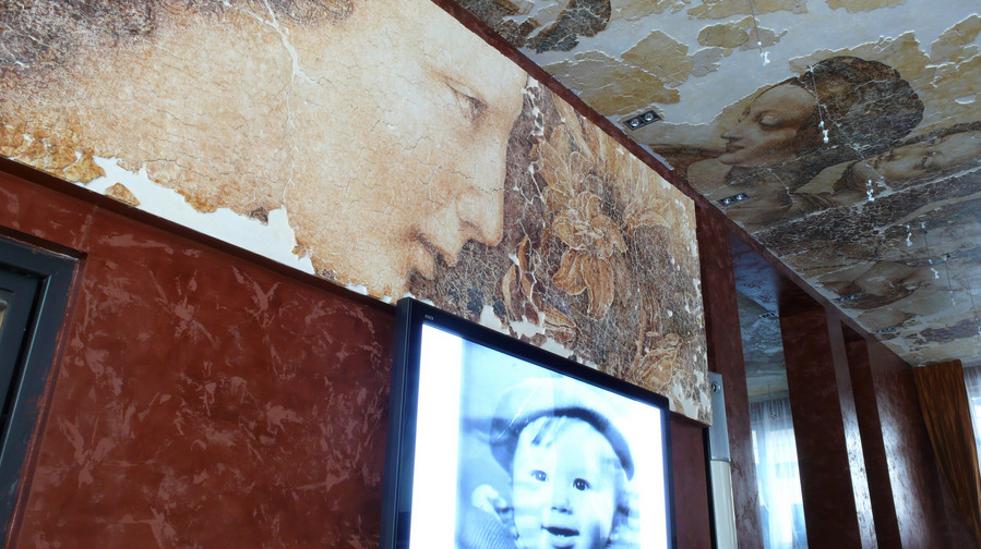 Леонардо да Виничи "Дама с горностаем"