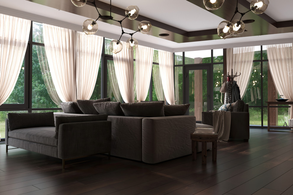 Дизайн-проект дома в Сазонках