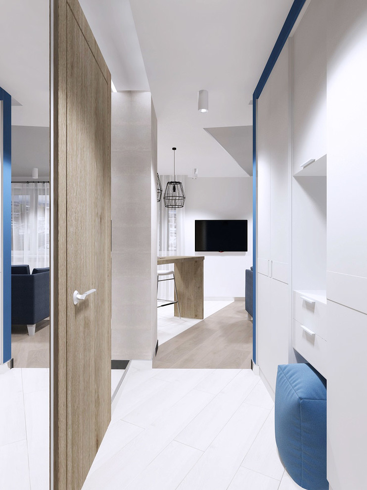 в облаках...