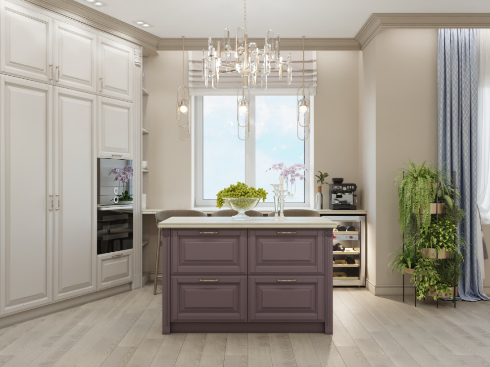 Неоклассика в гостиной