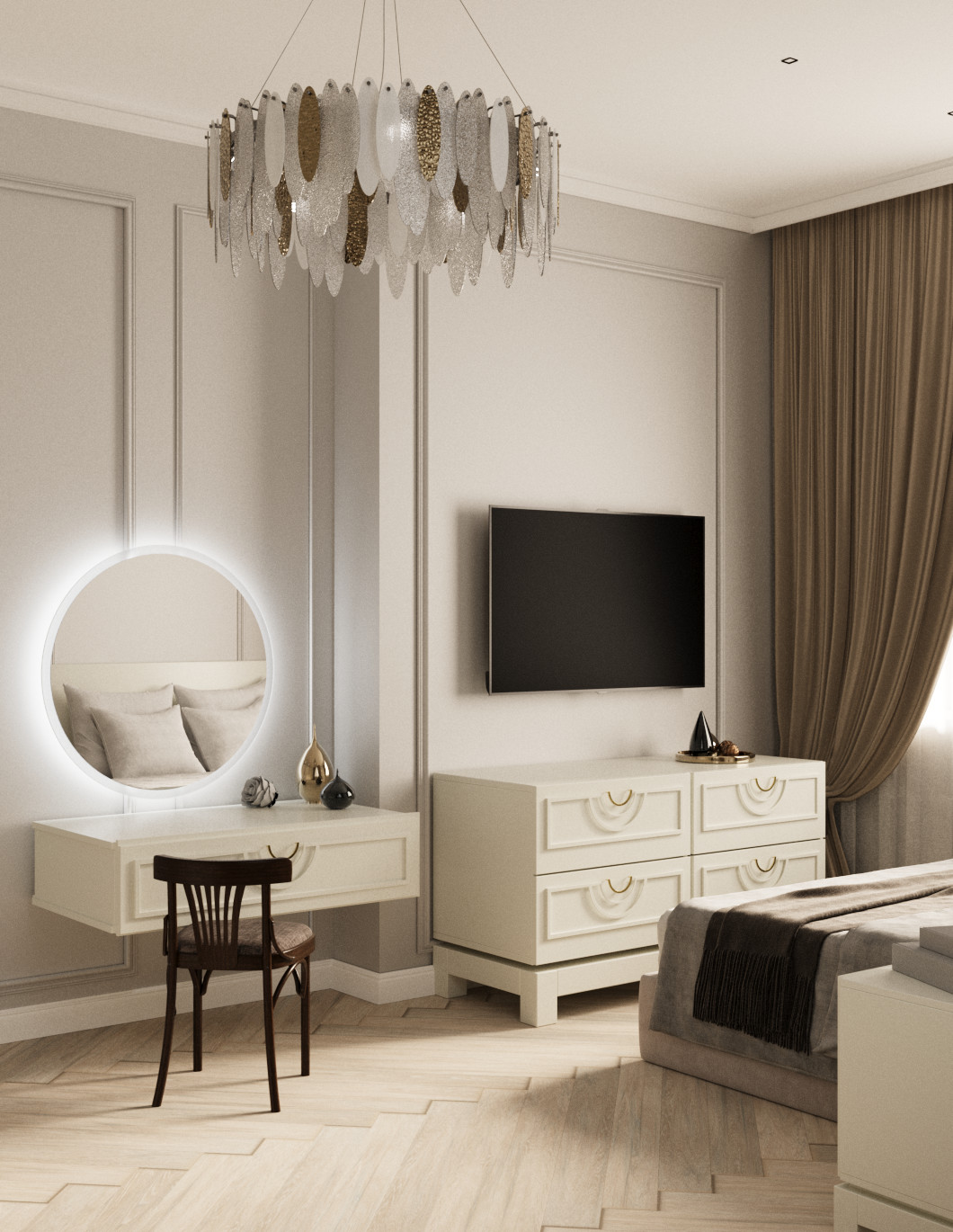 Обложка проекта: 2х комнатная квартира для дамы