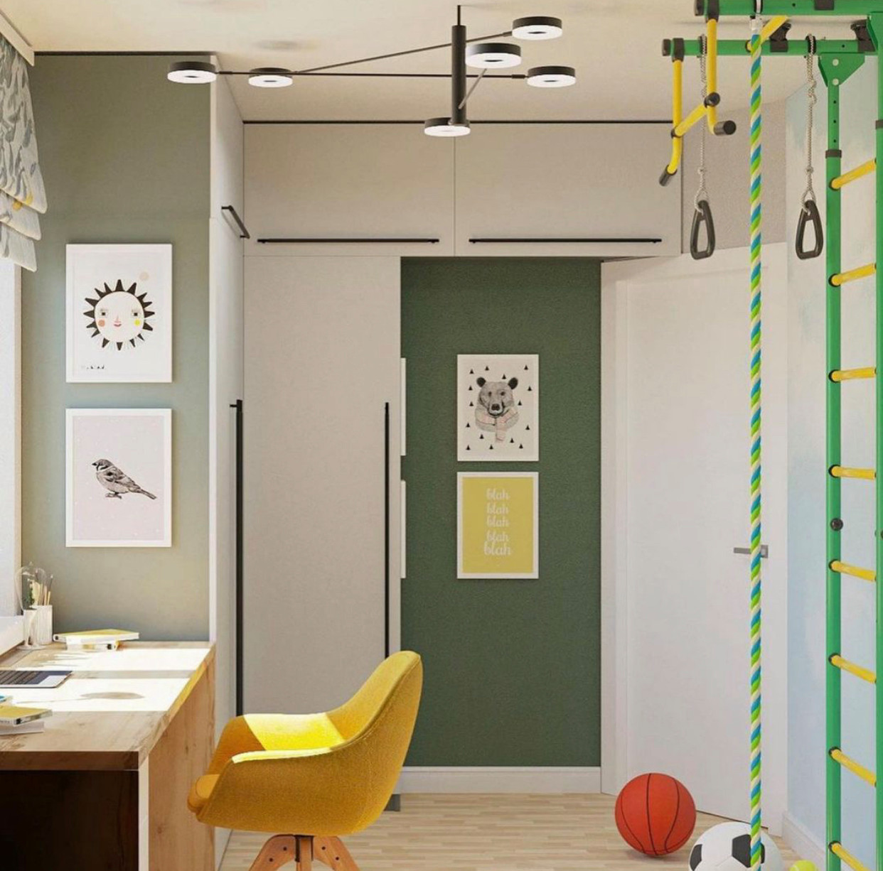 Обложка проекта: Дизайн - проект детской комнаты