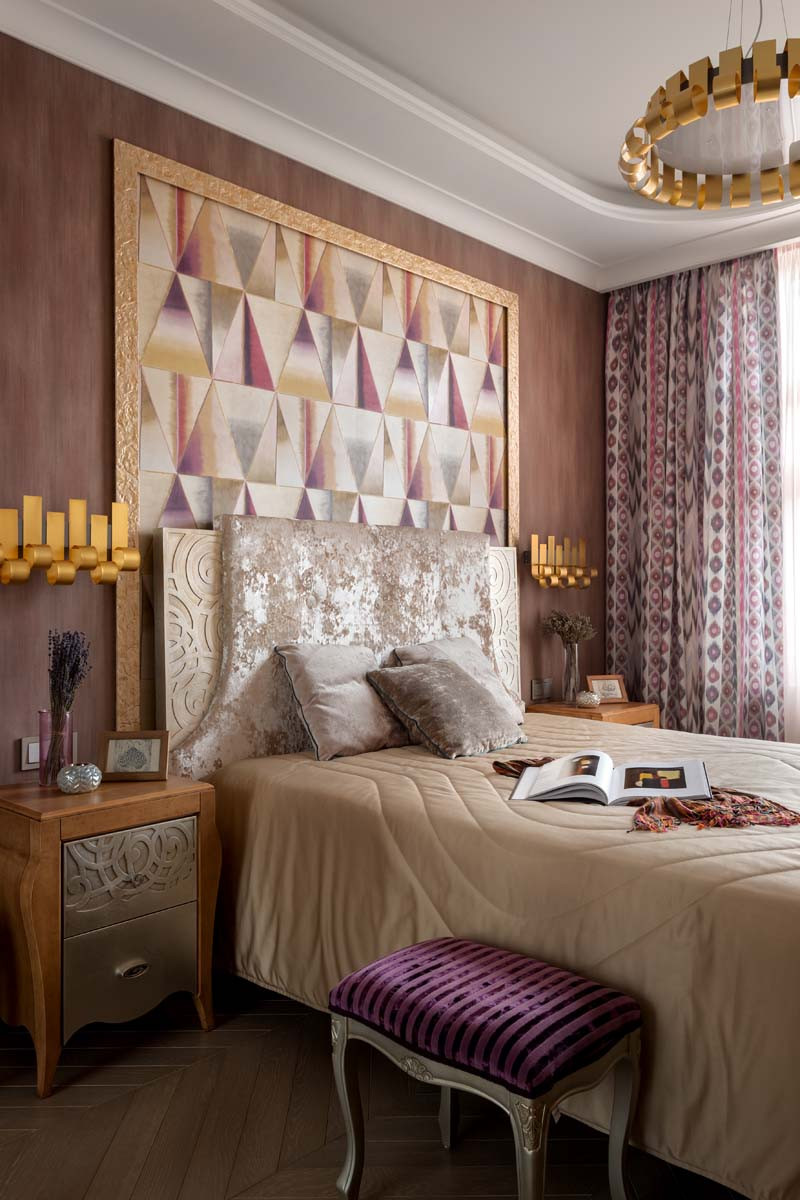 Квартира с ромбами