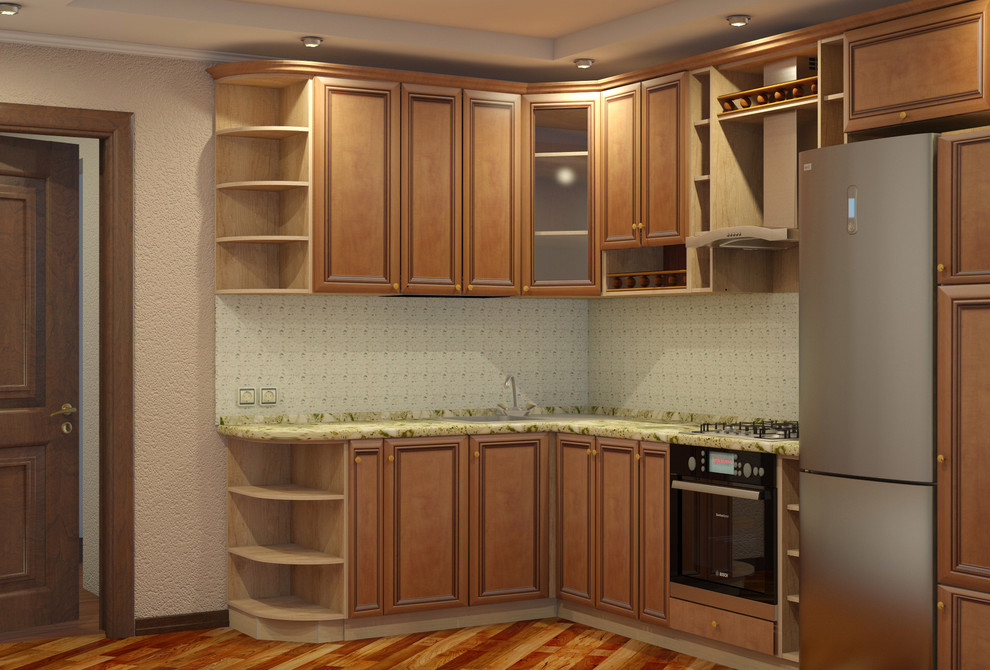 3d визуализация кухни