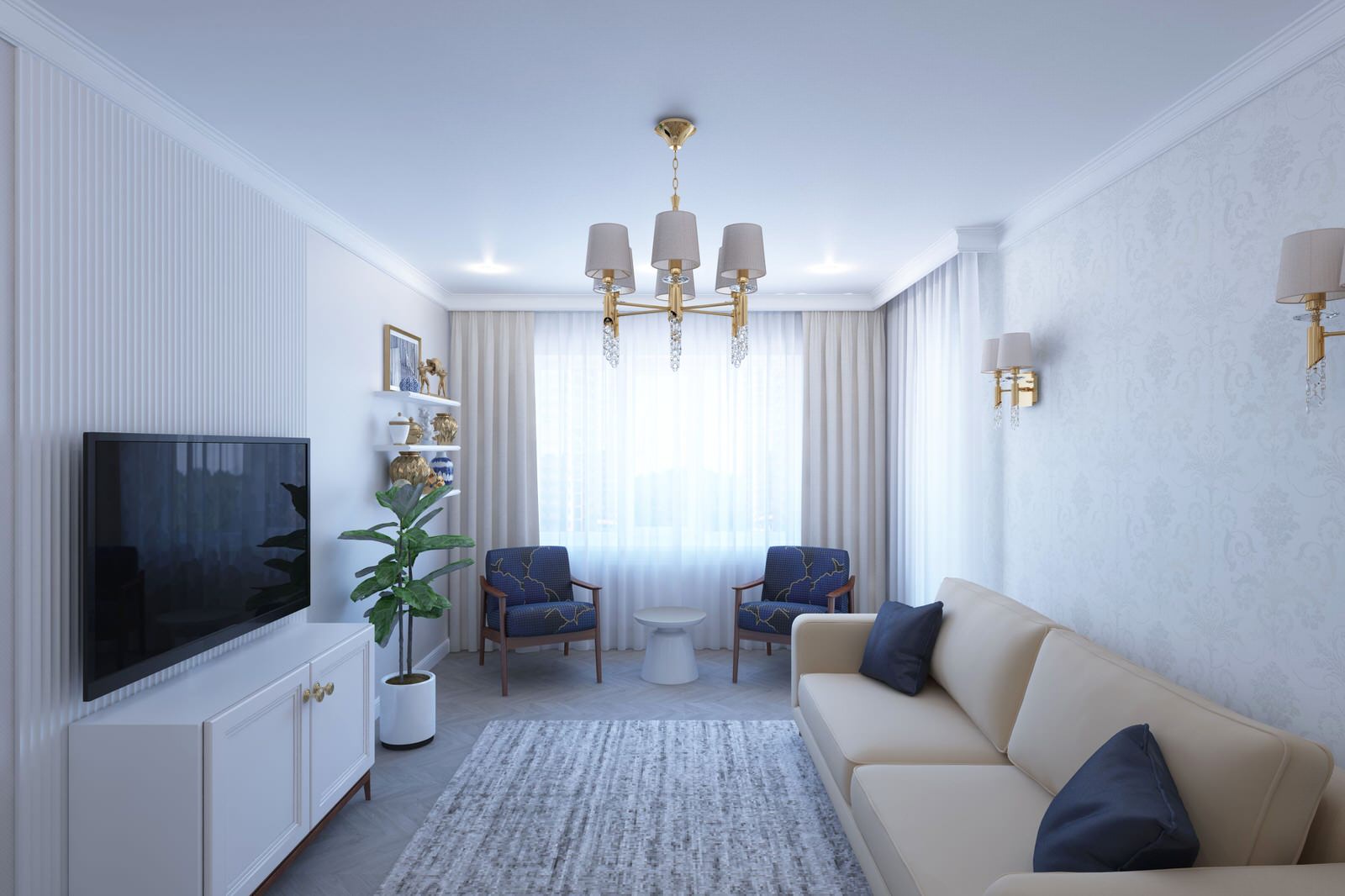 Квартира с питерским характером