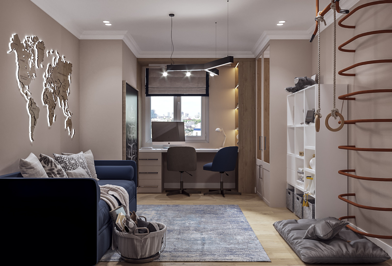 3х комнатная квартира