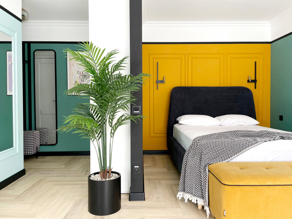 Обложка проекта: Яркая квартира под сдачу