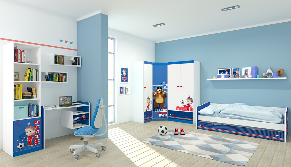 Обложка проекта: Детская мебель Polini kids Маша и медведь