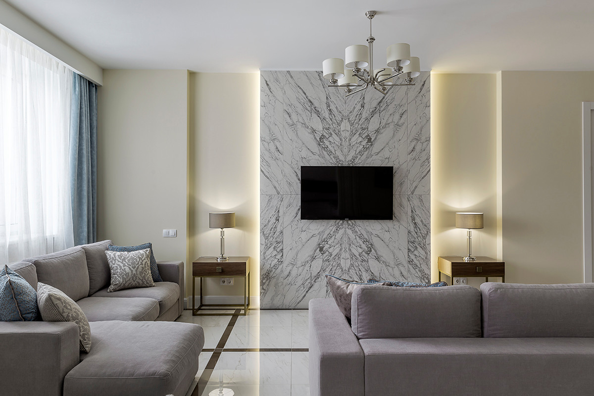 Четырехкомнатная квартира в жилом доме "Парус"