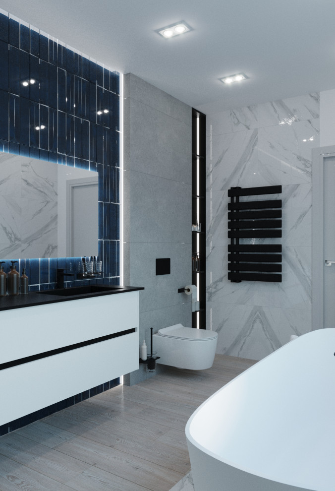 Обложка проекта: Ванная комната в загородном доме