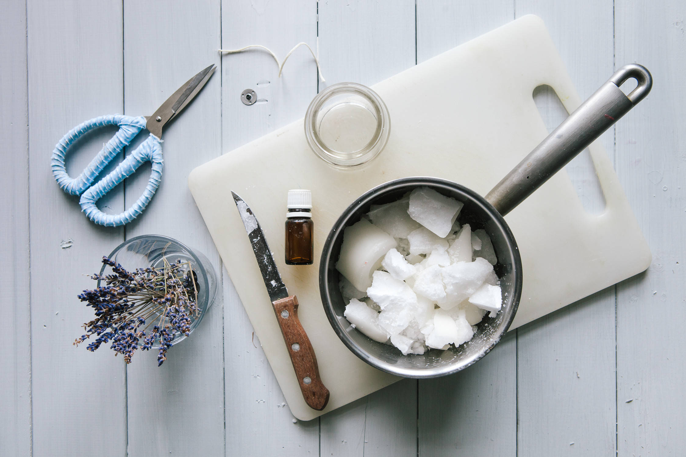 DIY: Лавандовая свеча своими руками