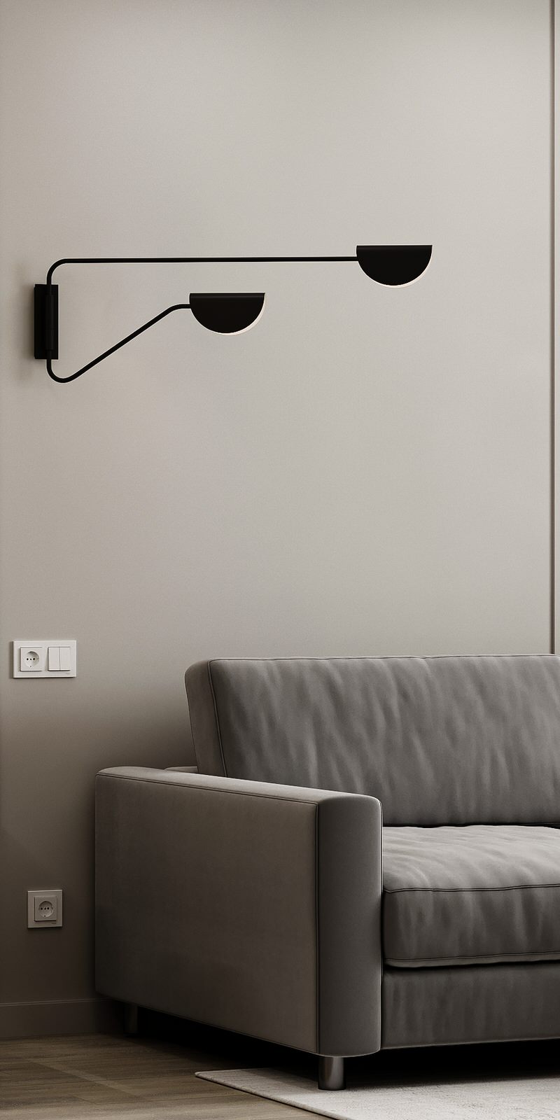 Интерьер квартиры в ЖК "Гармония"