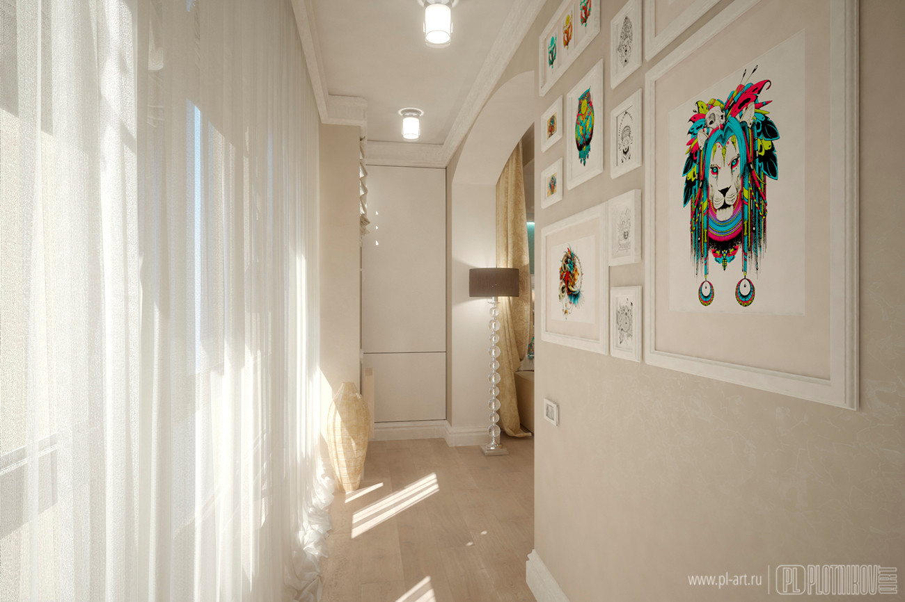 Однокомнатная квартира для девушки