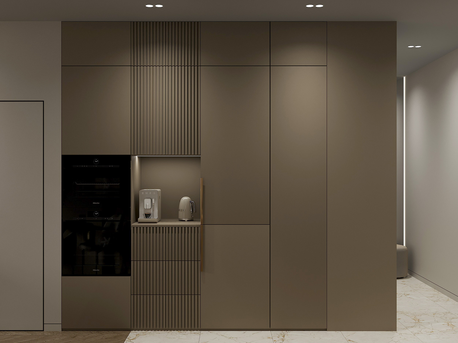 Дизайн 1-комнатной квартиры в жилом комплексе Приморский квартал