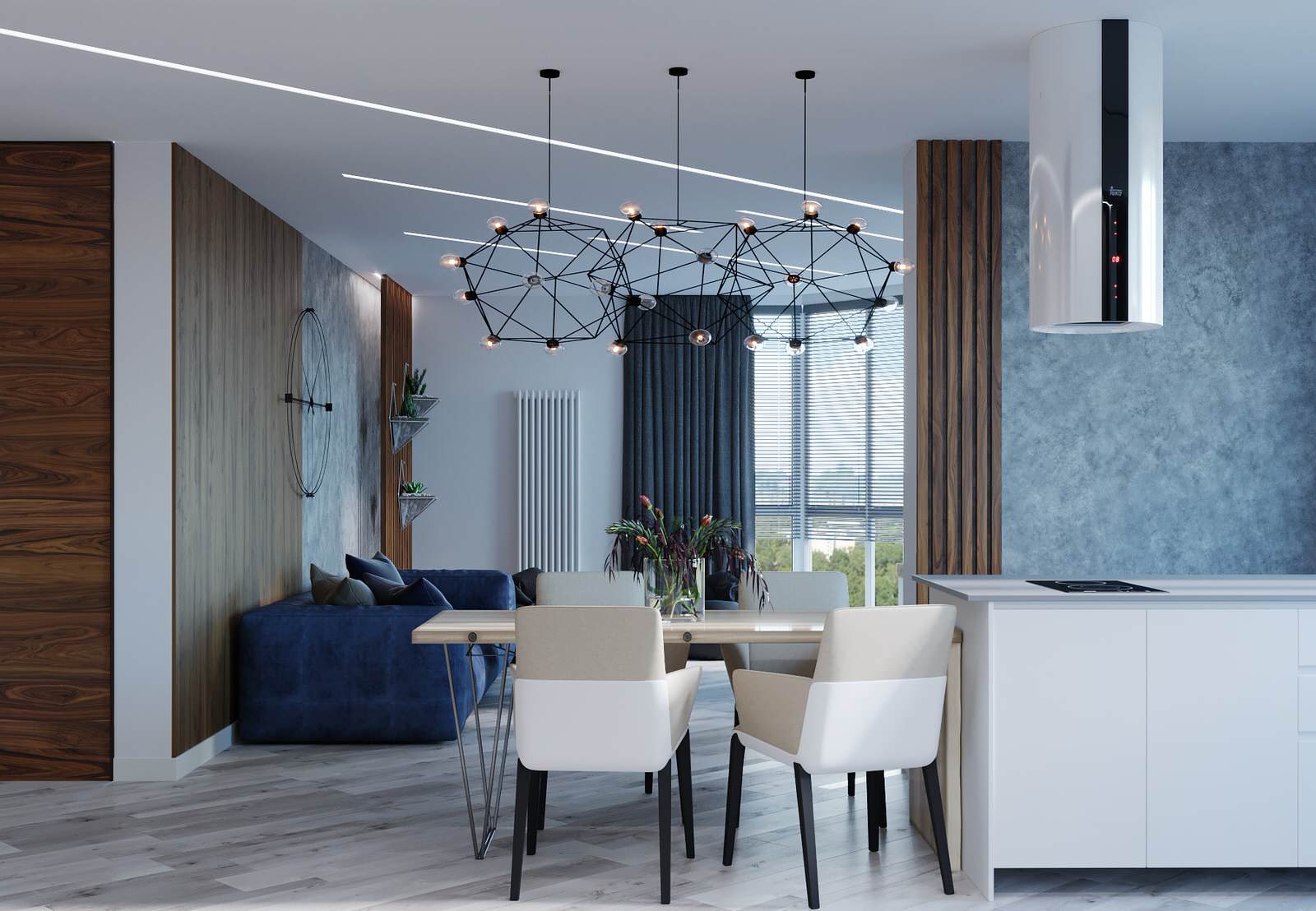 Квартира для молодого человека S = 100 кв. м.