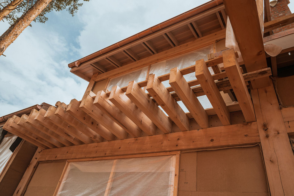 Мечек, дом с элементами Timber Frame