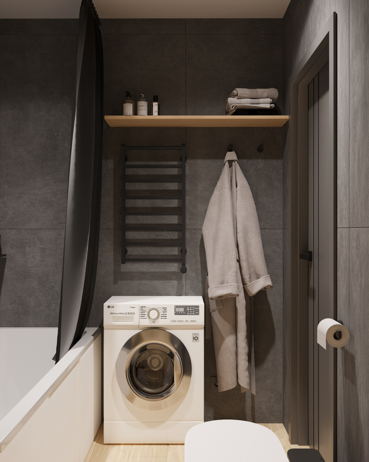 Дизайн проект квартиры , площадью 36 кв.м