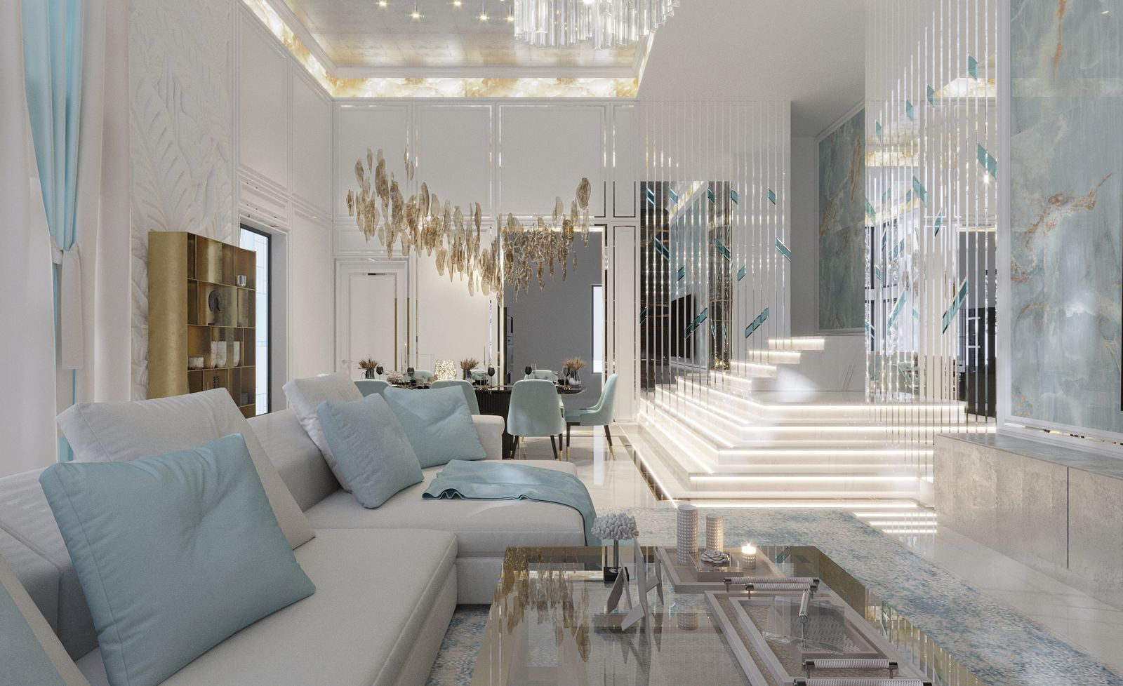 House Design in Pastel Shades