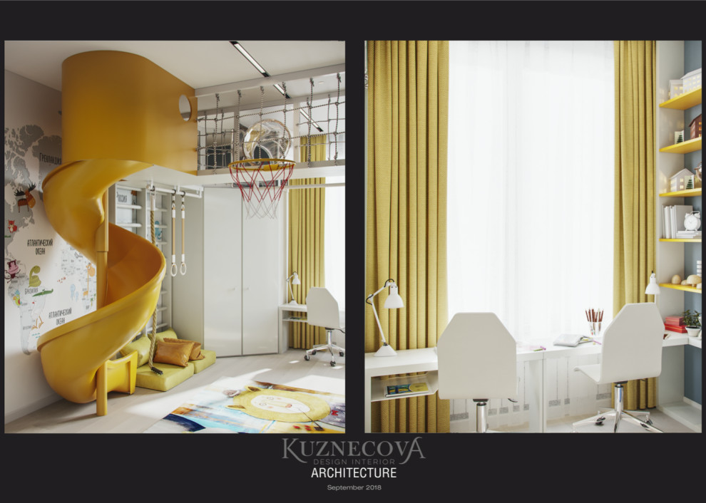 Дизайн проект квартиры 85 кв.м.