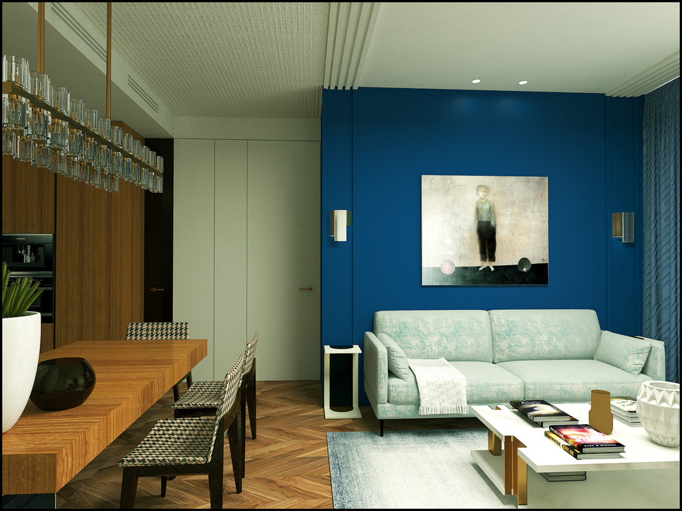 Гостиная-кухня