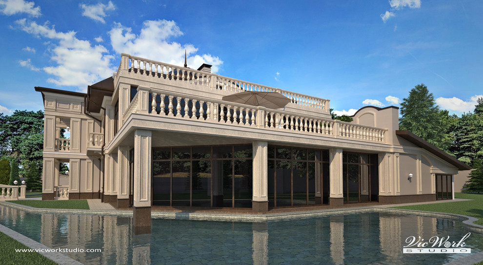 Classic style private house