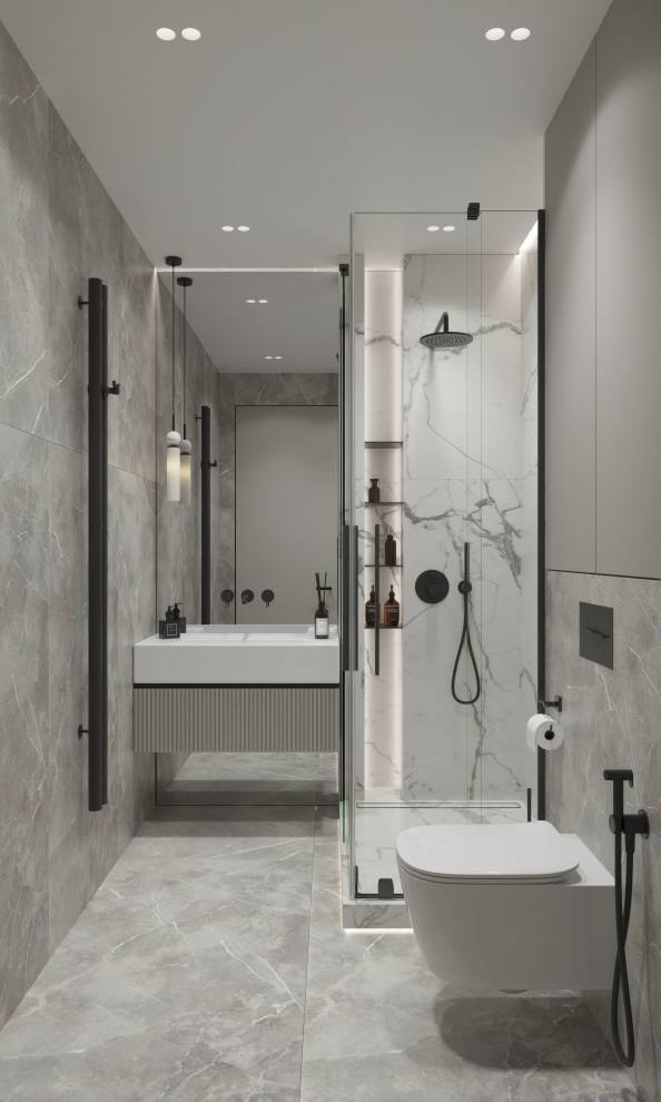 Стильная 3-х комнатная квартира в ЖК Прованс. Проект