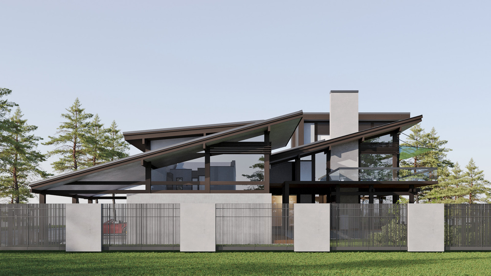 Дом в поселке «Высокий берег» на Истринском водохранилище