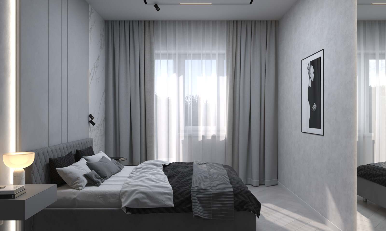 ИНТЕРЬЕР ОДНОКОМНАТНОЙ КВАРТИРЫ