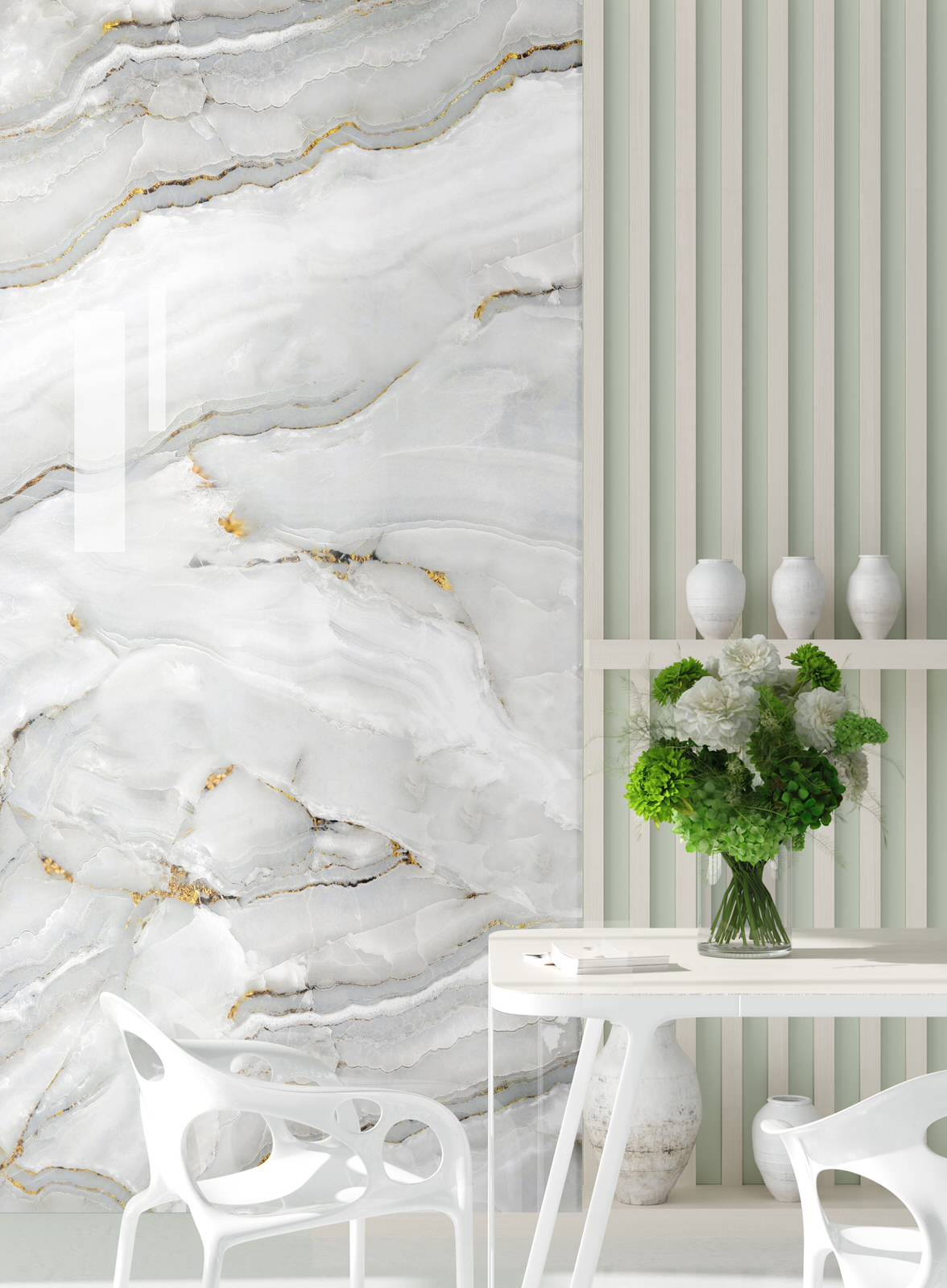 Рейки декоративные мдф/Панели под мрамор