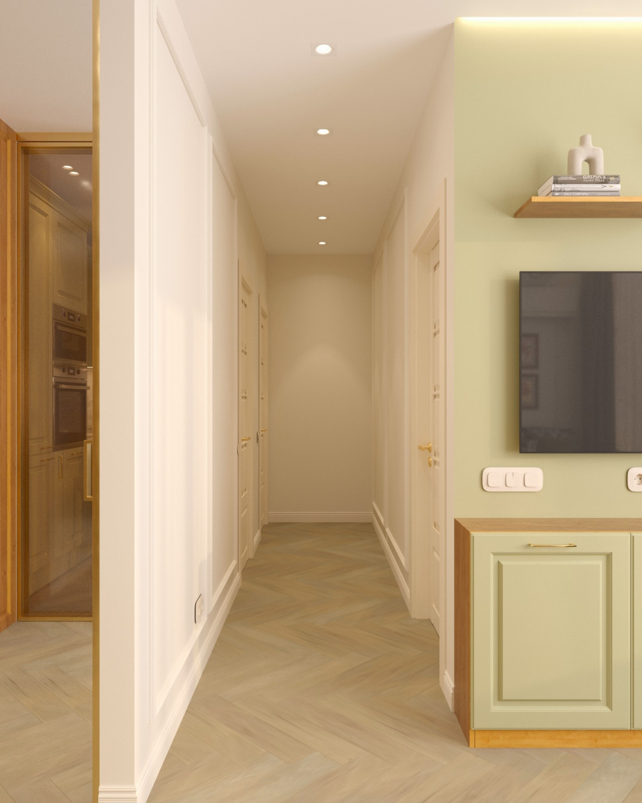 Дизайн проект - уютный и элегантный интерьер в мягких пастельных тонах