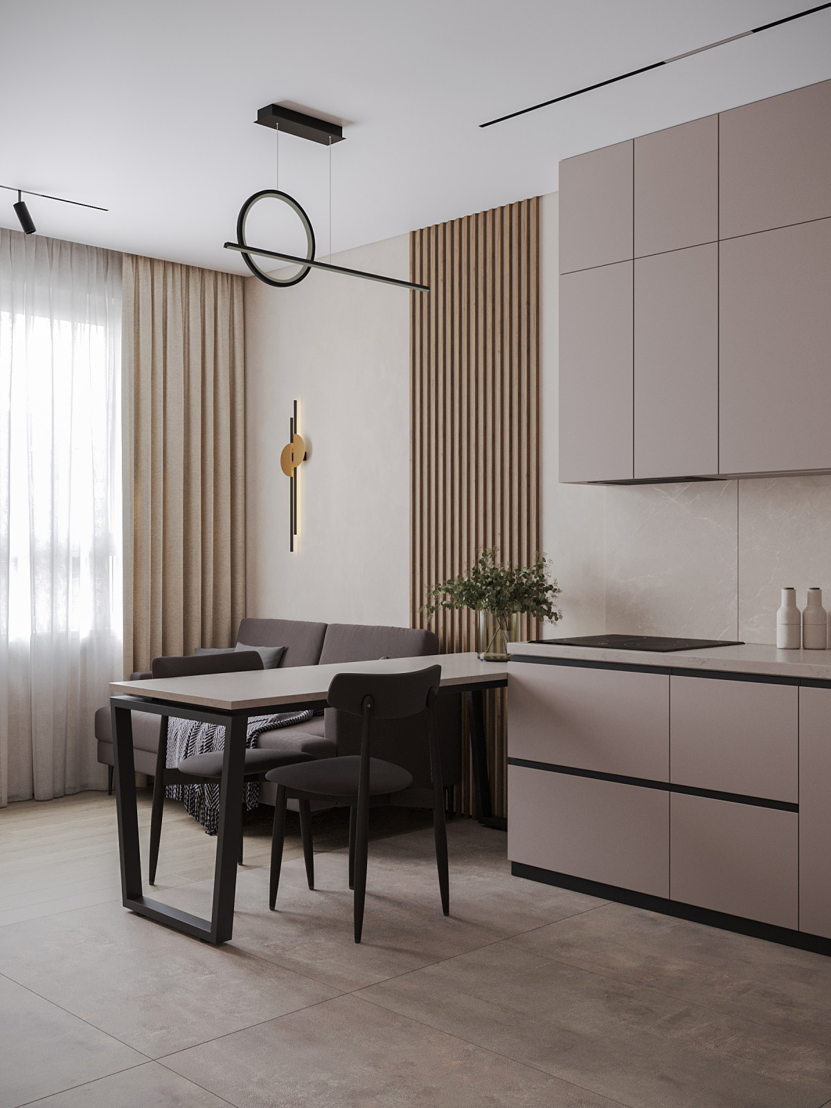 Кухня-гостиная