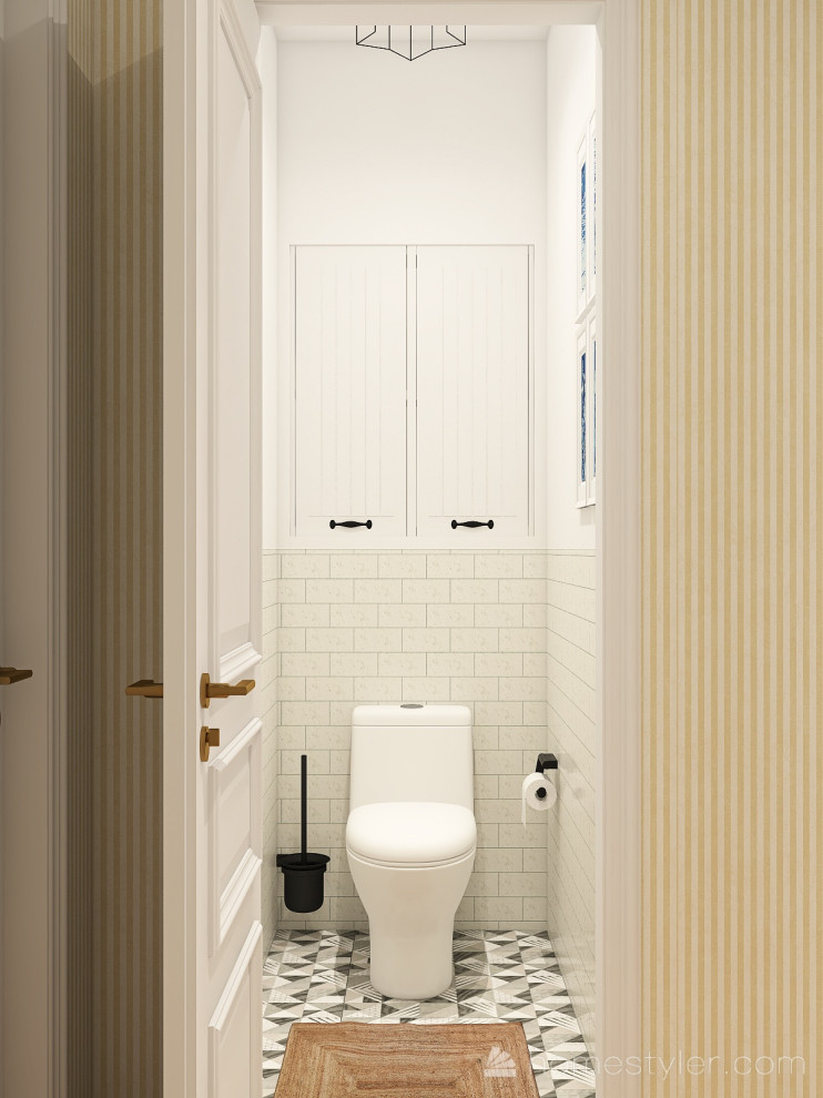 Обложка проекта: Санузел в средиземноморском стиле