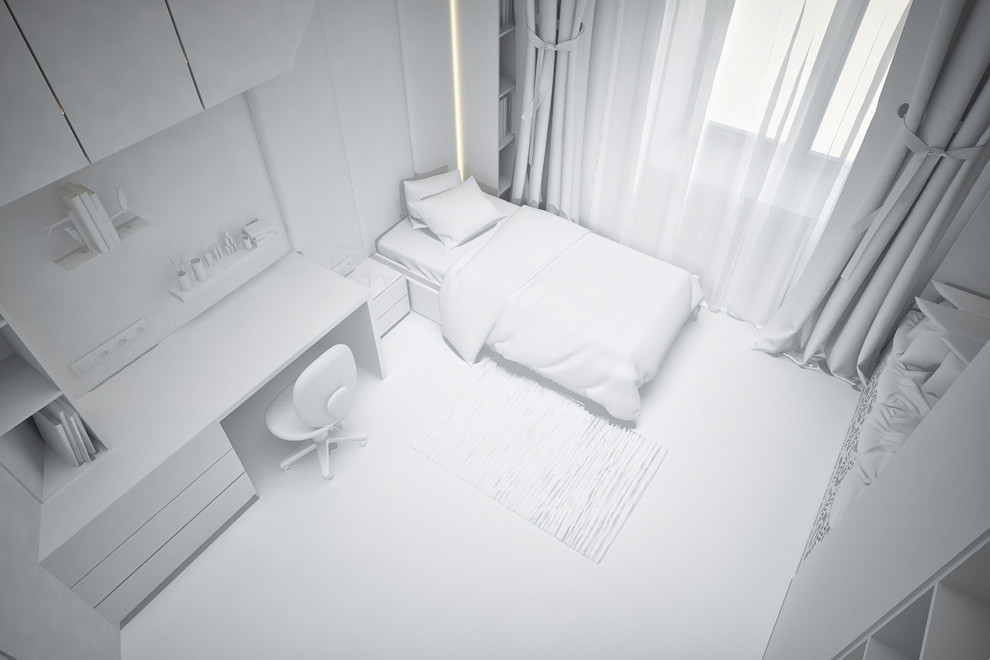 Проект 4х  комнатной квартиры в г.Уфа по ул.Космонавтов(в работе)